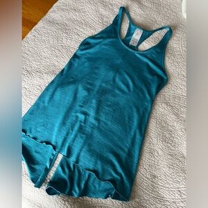 Capezio heather blue racer back tunic Size Medium